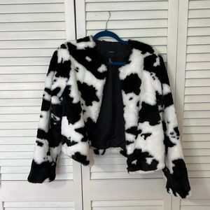 Cow Print Jacket